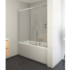 ROTH LLV2 140cm vaňová zástena celorámová, rám brillant, sklo číre, 572-1400000-00-02