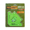 Uhlový magnet Procraft WH13S | WH13S (Uhlový magnet s prepínačom Procraft WH13S Voliteľné uhly: 45°,90°,135° Nosnosť: 13 kg Hmotnosť (kg) 0,67)