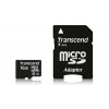 Transcend Micro SDHC karta 16GB Class 10 UHS-I + Adaptér TS16GUSDU1