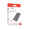 SSD Externá Verbatim TurboMetal SSD, 32022, 2000GB, Nero Backup, Strieborná, obsahuje USB C, M.2, USB C