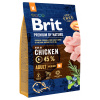 Brit Premium by Nature granuly Adult M kura 3 kg