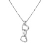 Strieborný prívesok Hot Diamonds Trio Triple Heart DP835