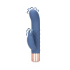 Shots Loveline Mini Rabbit Vibrator Blue Horizon silikónový vibrátor na bod G a klitoris 14,5 x 2,5 cm