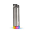 HidrateSpark – nerezová chytrá lahev, 620 ml, Bluetooth tracker, nerezová (HI-006-011)