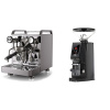 Rocket Espresso Mozzafiato FAST V + Eureka Atom W 65 Casa, black