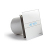 Axiálny ventilátor CATA e100 GTH sklo, hygro, časovač, biely (E 100 GTH)