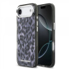 Zadný kryt Karl Lagerfeld IML Leopard MagSafe pre iPhone Air Grey