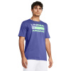 Pánske Tričko s krátkym rukávom UNDER ARMOUR UA TEAM ISSUE WORDMARK SS 1329582-561 – Modrá