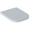 Geberit Selnova Square WC sedadlo pravouhlé, Softclose, Odnímateľné, Duroplast, Biele GEB 501.557.01.1