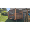 Voliéra pre psa série WOOD-LINE 3x3m