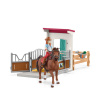 Schleich Box pre kone Hannah a Cayenne