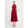 Šaty Guess CASSANDRA červená farba, maxi, áčkový strih, W5YK0S Z0241 W5YK0S.Z0241 M