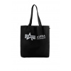 Alpha Industries Shopping Bag Nákupná taška Čierna ohne