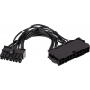 Akyga ATX24 - ATX14, 0.1m, Czarny (AK-CA-77)