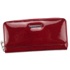 Dámska peňaženka Gregorio LN-111 z prírodnej kože veľká červená s ochranou RFID