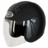 Moto prilba Open Face Ozone HY818 Black Matt (Moto prilba Open Face Ozone HY818 Black Matt)