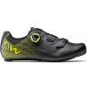 Pánské Road tretry Northwave Storm Carbon 2 42 Black/Yellow Fluo