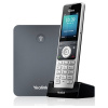 Yealink W76P DECT System (W70 Basis + W5) bezdrôtový VoIP telefón handsfree, kompatibilný s naslúchadlami farebný displej sivá; 1302024
