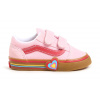 VANS Old Skool V Heart PINK/MULTI - 18