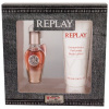 Replay True for Her, Toaletná voda 20ml + 100ml telové mlieko pre ženy