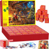 Adventný kalendár puzzle s vianočnou tematikou Vianoce 1008 dielikov, 24 dní