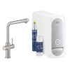 Grohe Blue Home - Drezová batéria s chladiacim zariadením a filtráciou, supersteel 31454DC1