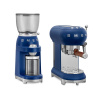 Limitovaná edícia kávovaru a mlynčeka Smeg 50's Style blue Lavazza 1895