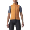 Castelli Perfetto RoS 2 W Vest, Melon Veľkosť: XL Dámska vesta do daždivých a veterných podmienok