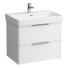 Laufen Base - Umývadlová skrinka, 52x67x44 cm, 2 zásuvky, matná biela H4023321102601