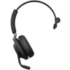 Jabra Evolve2 65, UC Mono Slúchadlá s mikrofónom Bezdrôtový Pres hlavu Kancelária / call centrum USB Typ-A Bluetooth Čierna (26599-889-999)