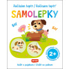 Začínám lepit/Začínam lepiť Samolepky Sešit s pejskem/Zošit so psíkom -