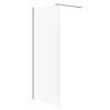 Cersanit Mille, sprchová zástena typu Walk-In 80x200 cm, 8mm číre sklo, chrómový profil, S161-005