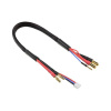 GForce Nabíjecí kabel s 2S XH -> 4mm/2mm 30cm