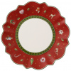 Villeroy & Boch Červený tanier na chlieb/maslo 17 cm Toy's Delight