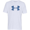 Under Armour BIG LOGO SS biela,tmavo modrá Pánske tričko M
