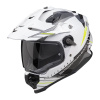 Prilba Scorpion ADF-9000 AIR FEAT White Black Neon Yellow Veľkosť: S (55-56 cm)