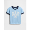 GAP Baby tričko s logom Modrá 3YRS Modrá Modrá