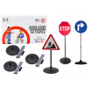 Edukačná sada Veľké dopravné značky 76cm 3 ks