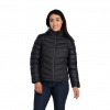 Spyder W Timeless Hoodie-Down Jacket-blk blk-S