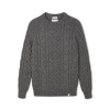 Peregrine Hudson Aran Jumper — Steel - M