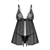 Babydoll a stringy M/L Blomentis Obsessive