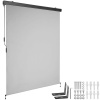 tectake 406138 zvislá markíza eloise s 2 nástennými držiakmi - 140 x 250 cm, svetlo šedá