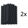 Springos 2x20ks Upevňovacie klipy na plotové pásy 19cm - Grafit Springos