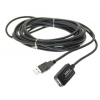 Kabel USB 2.0 A/M-A/F s repeaterem, 5 m, PremiumCord