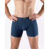 Pánské boxerky s delší nohavičkou GINO 74165P černá dunaj L/XL