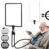 LUPA ZVÄČŠOVACIE SKLO 5X NA KRK S LED PODSVIETENÍM NA ČÍTANIE ŠITIA