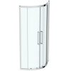 Ideal Standard i.life - Sprchový kút štvrťkruh 80x80 cm, lesklý chróm T4933EO