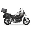 SHAD Kompletná sada sedlových brašní TERRA TR40 adventure a hliníkového kufra SHAD TERRA BLACK 37L vrátane montážnej sady SHAD HONDA NC 750 X