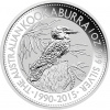 Perth Mint The Kookaburra Stříbrná mince 1 AUD Australian Ledňáček 2010 1 Oz