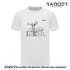 Tričko RANGER® - JELEŇ A JELENICE Biela 3XL
